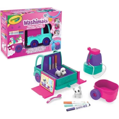Crayola Washimals Spa Speelgoedauto
