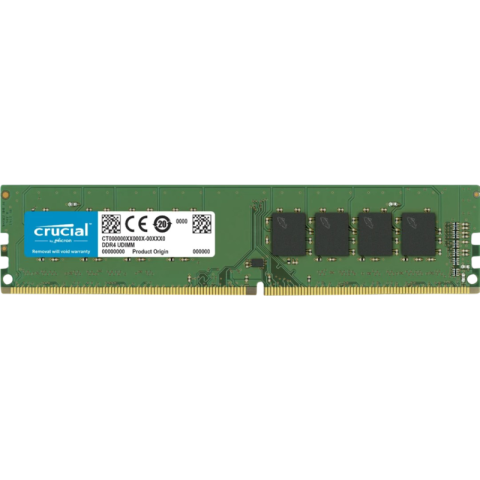 Crucial Standard 8GB 3200MHz DDR4 DIMM (1x8GB)