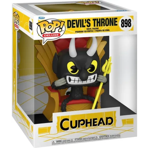 Cuphead Funko Pop Deluxe Vinyl: Devil's Throne