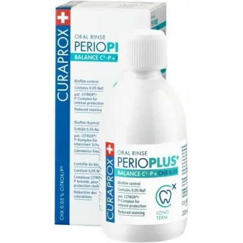 Curaprox Mondspoeling Perio Plus+ Balance CHX 0.05% 200 ml