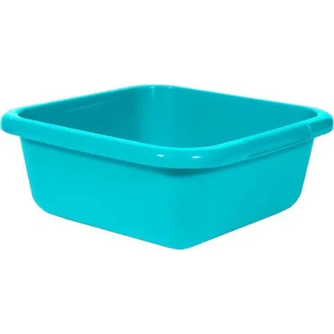 Curver Afwasbak - Vierkant - 35x35x14 Cm - 10 Liter - Blauw