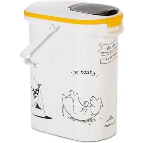 Curver DIS - Voedselcontainer Hond - Wit - 10L - 4kg
