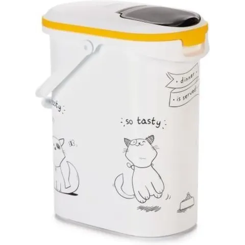 Curver DIS - Voedselcontainer Kat - Wit - 10L - 4Kg