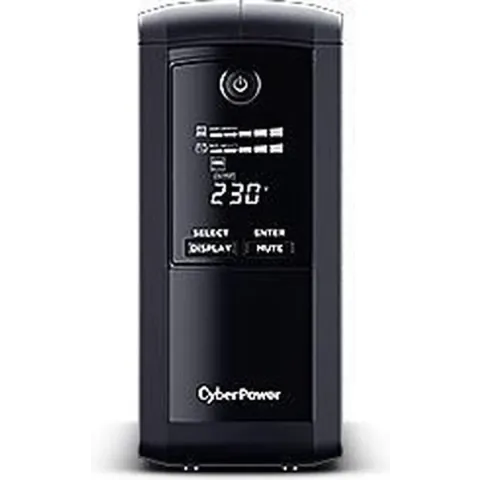 CyberPower VP1000ELCD UPS Line-interactive 1 kVA 550 W 3 AC-uitgang(en)