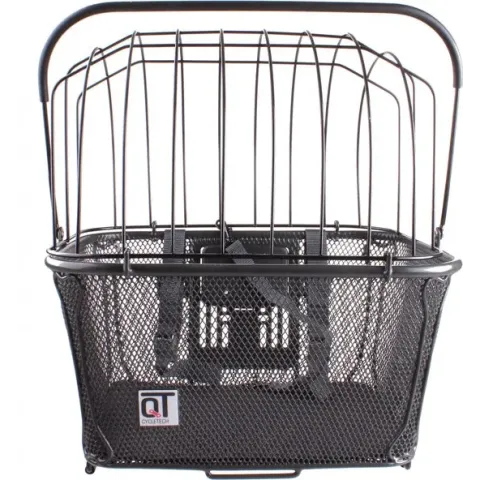 Cycle Tech Hondenmand Rimini Voor/achter 24 Liter Zwart