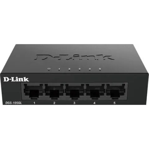 D-Link DGS-105GL/E Netwerk switch 5 poorten 1 GBit/s