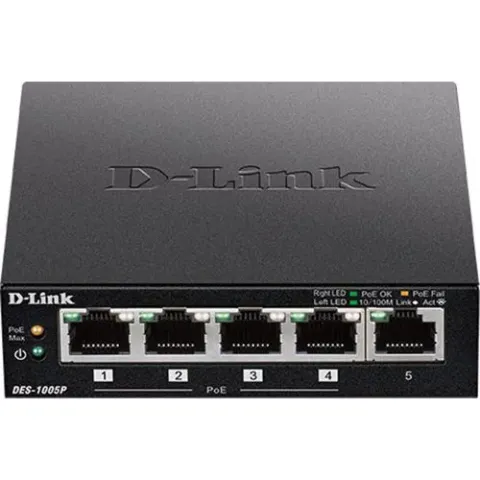 D-Link netwerk switch DES-1005P
