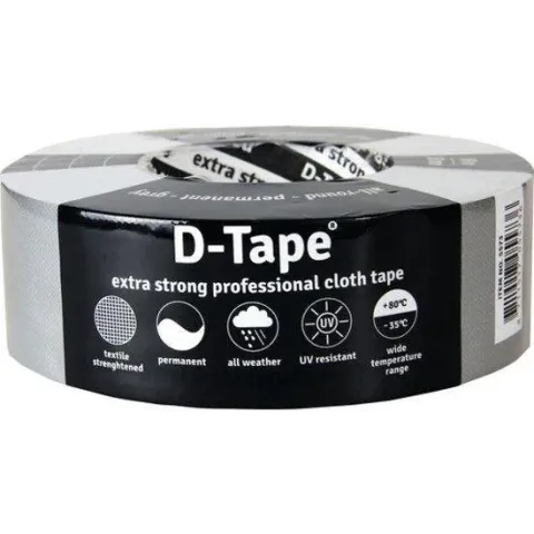D-Tape Extra sterk Professional Cloth tape 50m x 50mm
