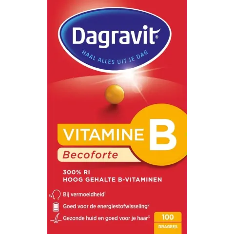 Dagravit Vitamine B Becoforte - Multivitamine - 100 tabletten