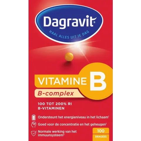 Dagravit Vitamine B-Complex - Multivitamine - 100 tabletten