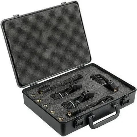 DAP Audio DK-5, Drumset, 2 x condenstor en 3 x dynamische microfoons