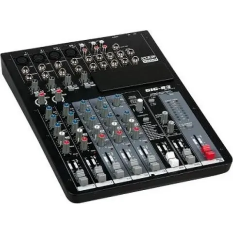 DAP-Audio GIG-83CFX 8-kanaals live-mixer incl. dynamiek en DSP