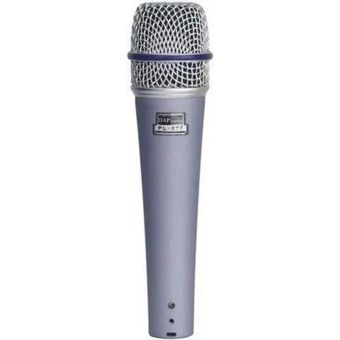 DAP Audio PL 07B, microfoon met 6m microfoon kabel
