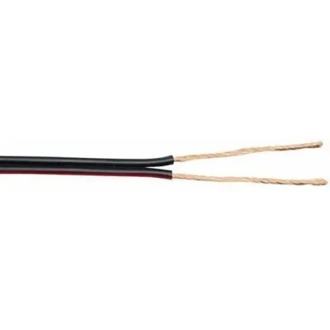 DAP Audio SPE-215 Luidsprekerkabel Rood/Zwart 2x1.5mm 100m ring