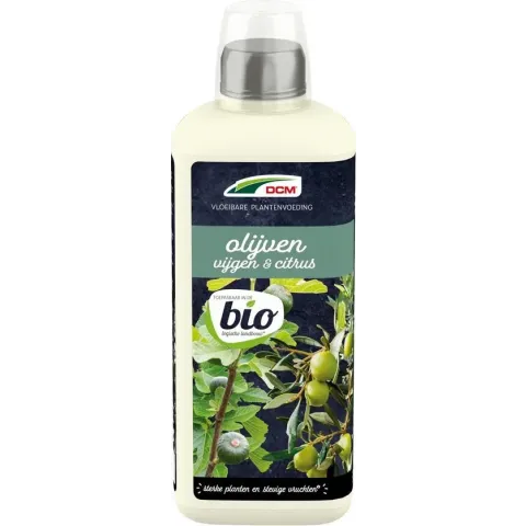 Dcm Meststof Vloeibaar Olijven & Vijgen - Siertuinmeststoffen - 800 ml Bio