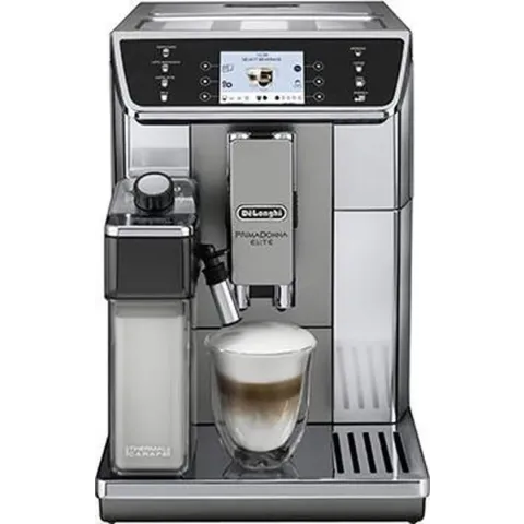De'Longhi PrimaDonna Elite ECAM 650.55.MS - Espressomachine - ZIlver/Zwart