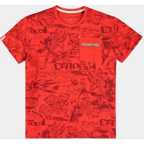 Deadpool - All-over - Men's T-shirt - XL