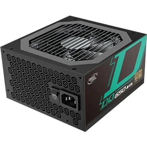 Deepcool DQ650-M-V2L - Voeding 650W - 80+ Gold - Full Modular - zwart