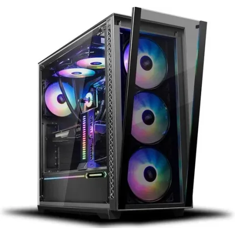 DEEPCOOL MATREXX 70 ADD-RGB 3F - Box zonder voeding - Medium toren - E-ATX-formaat