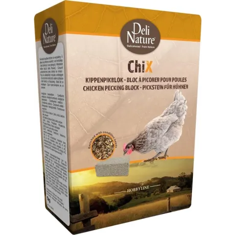 Deli Nature Chix Kippenpikblok 1 kg
