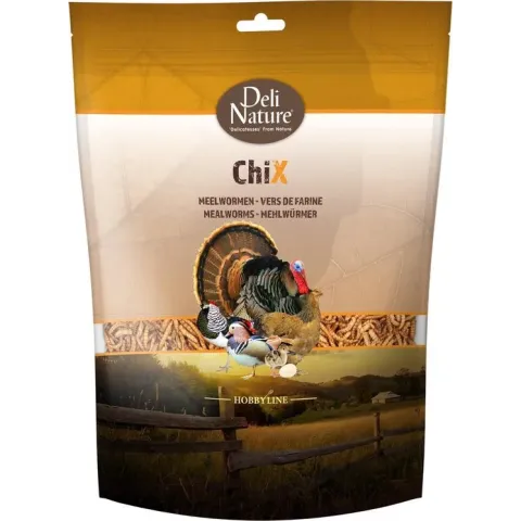 Deli Nature Chix Meelwormen 500 gr