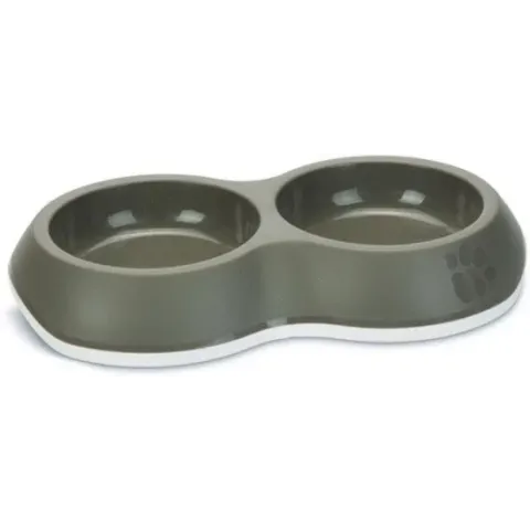 Delice Double Dinerset Kat grijs 2x 0,2L