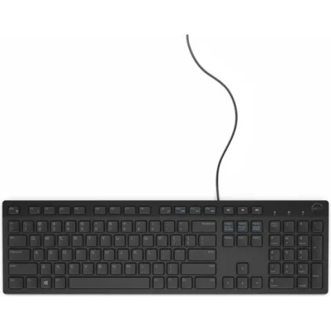 DELL KB216 toetsenbord USB QWERTY US International Zwart
