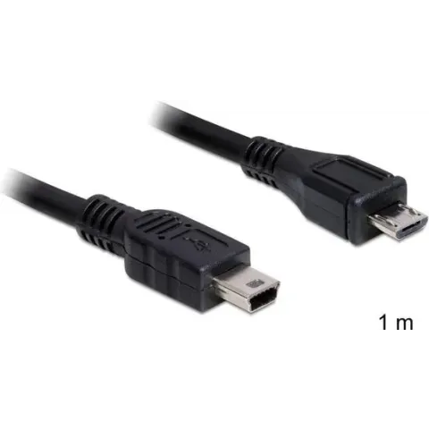 DeLOCK 1m USB2.0 microB/miniB