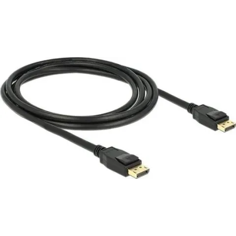 DeLOCK 2m Displayport 1.2a Zwart