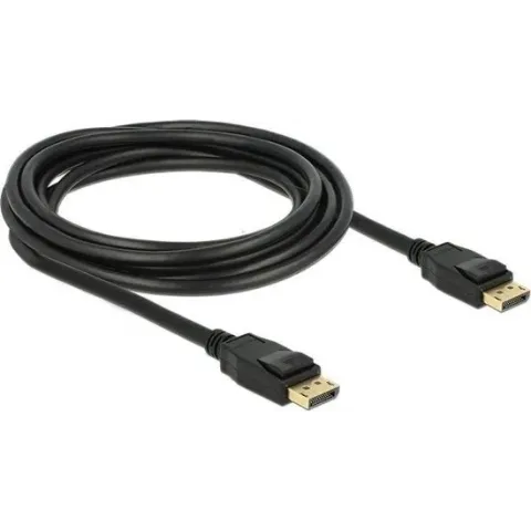 DeLOCK 3m Displayport 1.2a Zwart