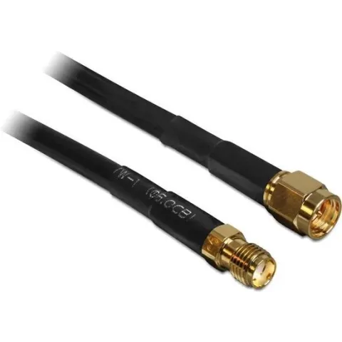 DeLOCK 5m SMA m/f coax-kabel CFD200