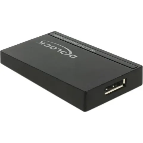 DeLOCK 62581 kabeladapter/verloopstukje Micro USB 3.0 B Displayport Zwart