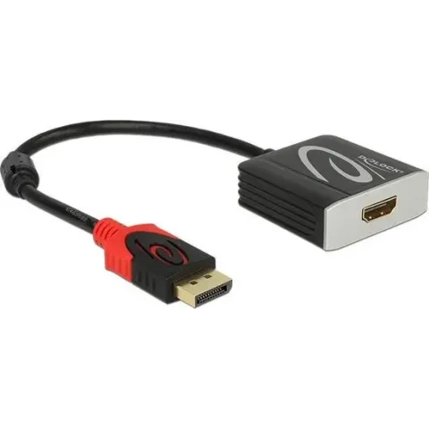 DeLOCK 62734 kabeladapter/verloopstukje Displayport HDMI Zwart