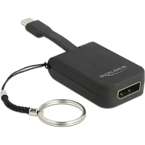 DeLOCK 63940 video kabel adapter 0,03 m USB Type-C DisplayPort Zwart