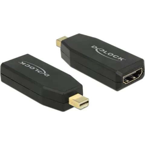 DeLOCK 65581 kabeladapter/verloopstukje mini Displayport 1.2 HDMI Zwart