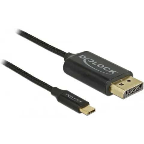 DeLOCK 83710 video kabel adapter 2 m USB C DisplayPort Zwart