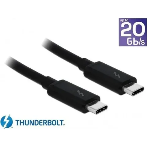 DeLOCK 84846 USB-kabel 1,5 m 3.2 Gen 2 (3.1 Gen 2) USB C Zwart