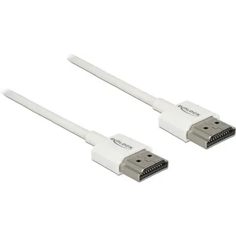 DeLOCK 85120 HDMI kabel 0,25 m HDMI Type A (Standaard) Wit
