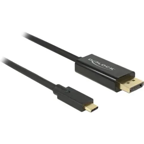 DeLOCK 85257 video kabel adapter 3 m USB C DisplayPort Zwart