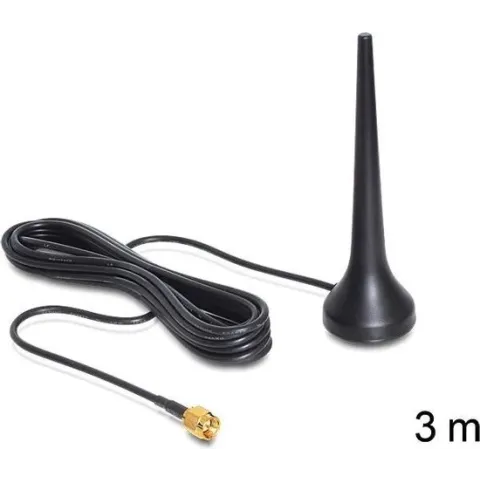 DeLOCK 88690 antenne 2 dBi Omnidirectionele antenne RP-SMA