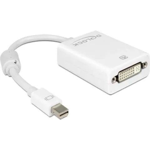 Delock - Adapter DP mini-St zu DVI24+5-Buchse white