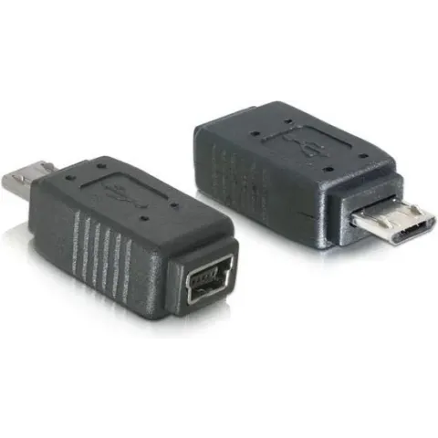 DeLOCK Adapter USB micro-B male to mini USB 5-pin