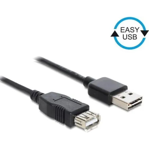 DeLOCK EASY-USB 2.0-A - USB 2.0-A, 1m