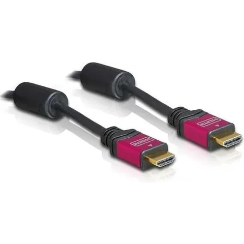 Delock - Kabel HDMI A-A St-St 1.3 3,0m rot Premium