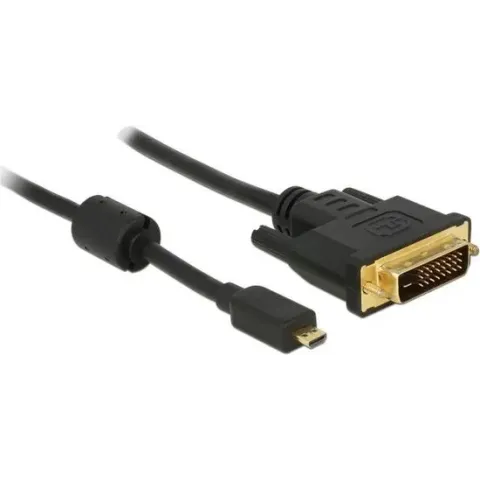 DeLOCK Micro HDMI naar DVI-D Dual Link kabel / zwart - 2 meter