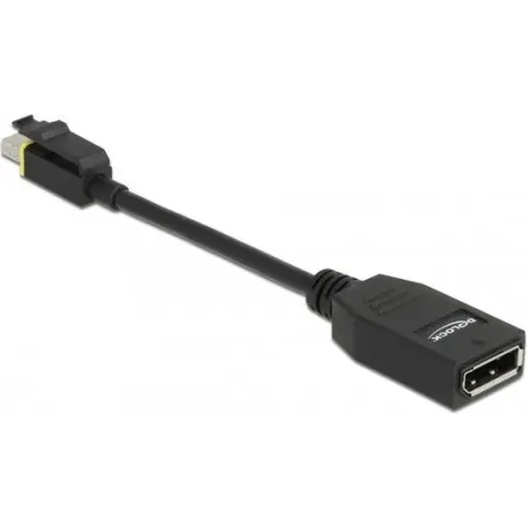 Delock mini DP 1.4 > DP Adapter met Einrastfunktion 8K 60Hz