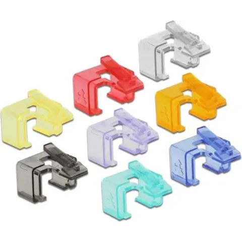 DeLOCK Starterskit met 16 reparatie clips voor RJ45 connectoren