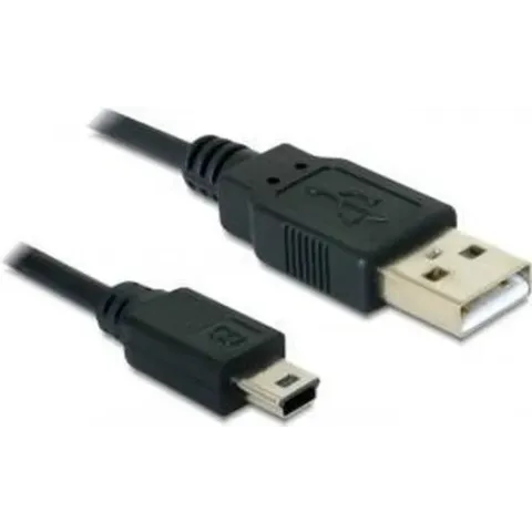 Delock USB 2.0 A Male naar USB 2.0 Mini Male - 0.70 m