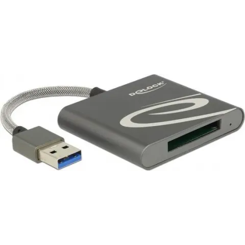 DeLOCK USB Cardreader met USB-A connector en 1 kaartsleuf - voor XQD - USB3.0