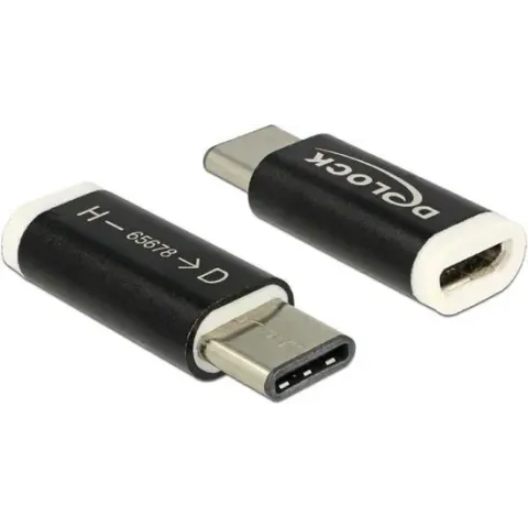 DeLOCK USB2.0 adapter USB-C (m) - Micro B Host (v)